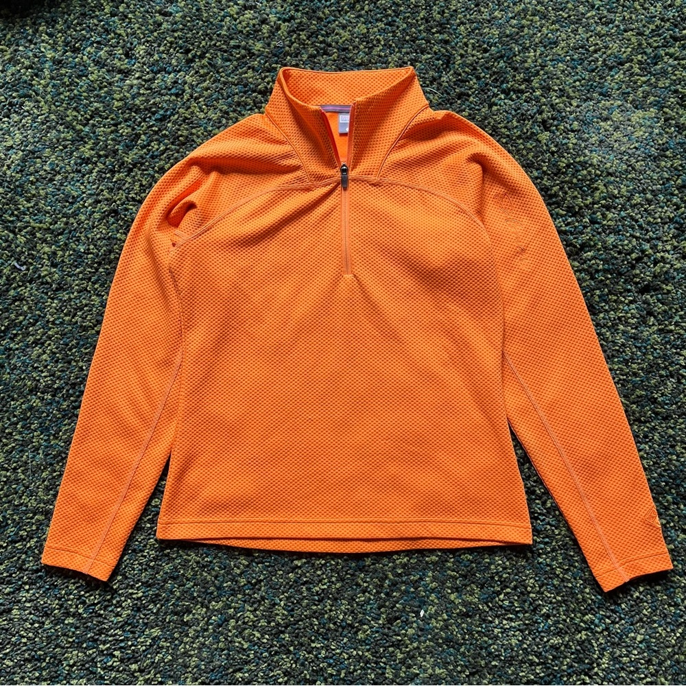 Salomon Women’s Orange 1/4 Zip (M)